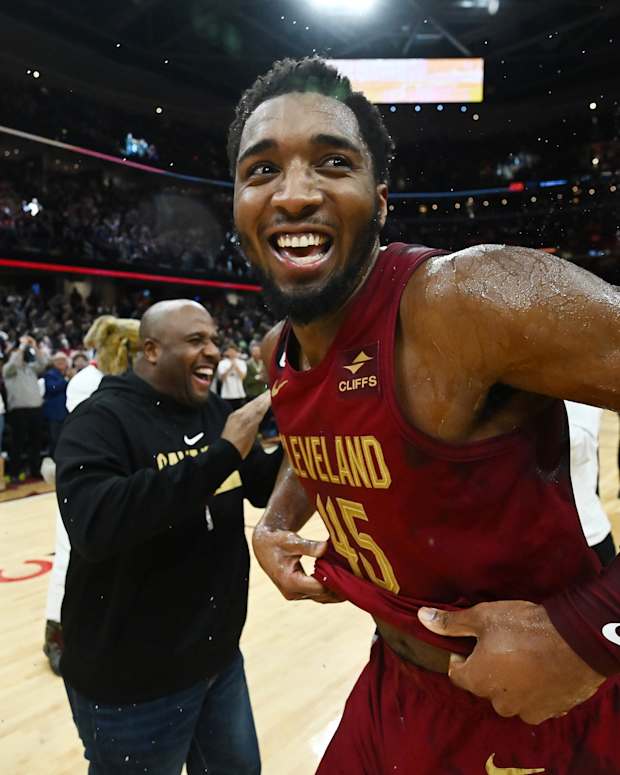 Cleveland Cavaliers guard Donovan Mitchell